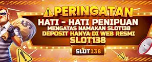 Situs Slot Bet 138 Resmi Indonesia 2024